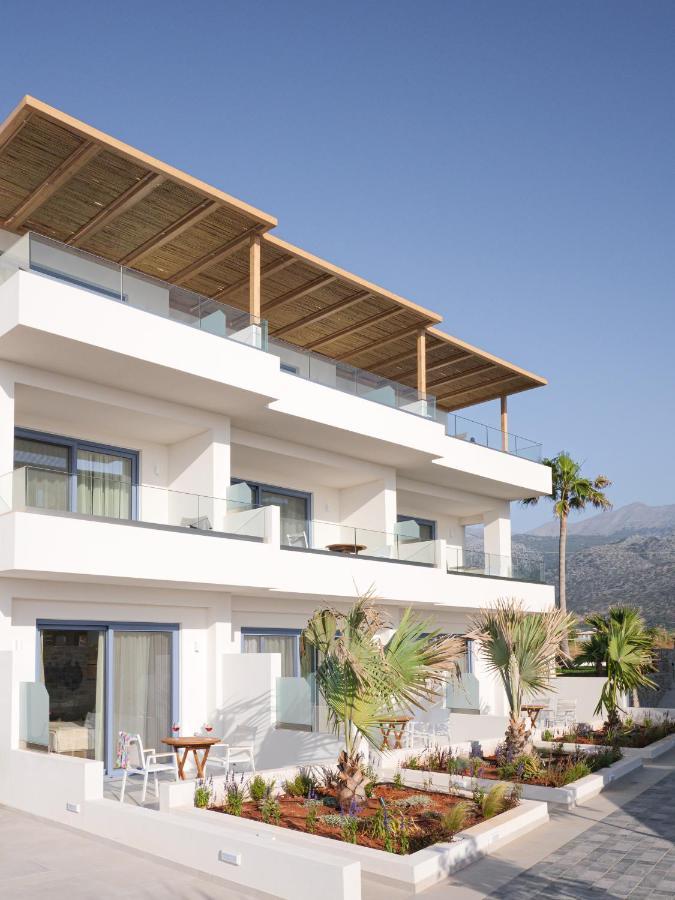 Pyrgos Blue Aparthotel มาเลีย ภายนอก รูปภาพ